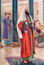 Przypowieść o faryzeuszu i celniku, ok. 1910